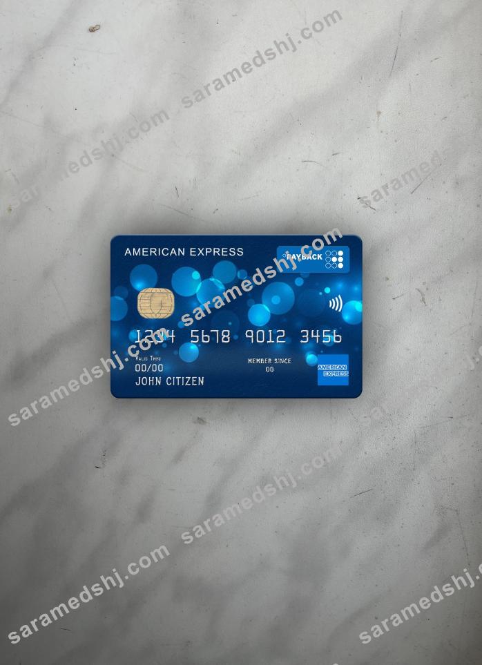 USA Regions bank AMEX payback card photolook front